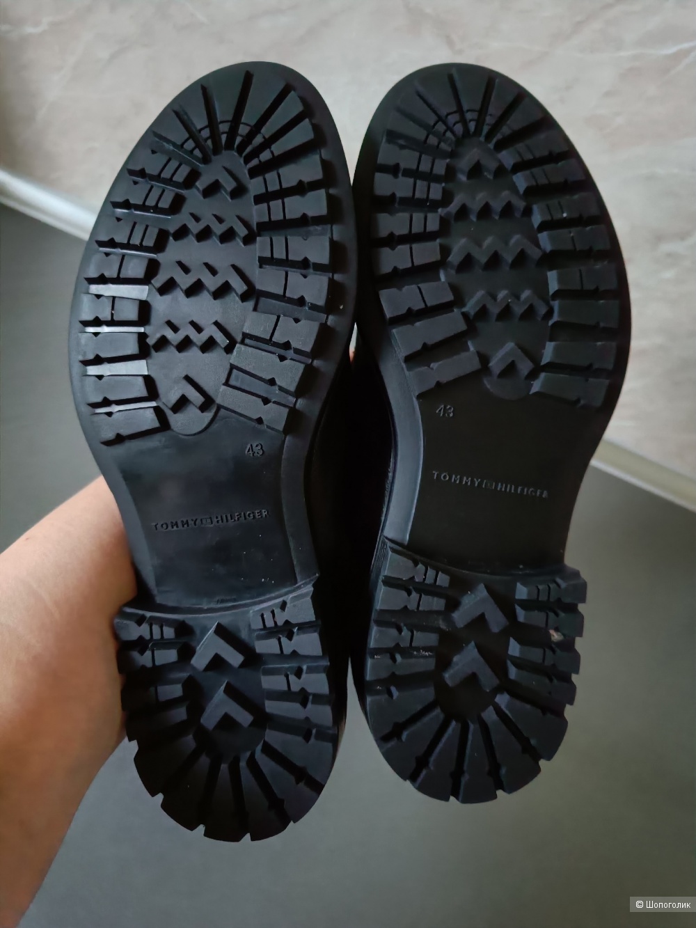 Мужские ботинки Tommy Hilfiger. Размер: 43 (27,5 см)