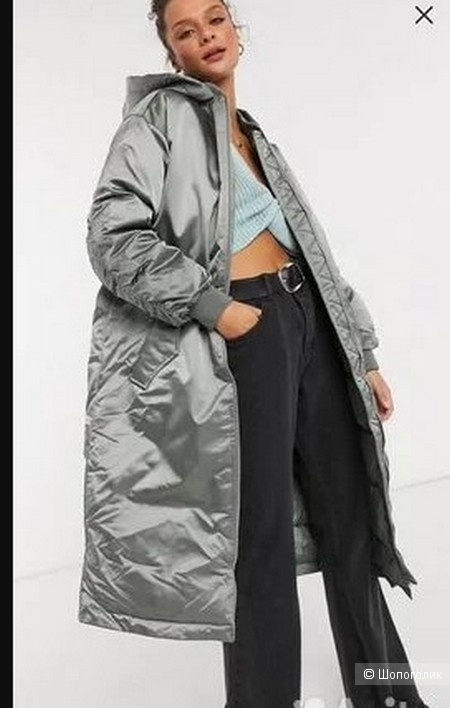 Пуховик ASOS, 18 UK (54-56 RU)