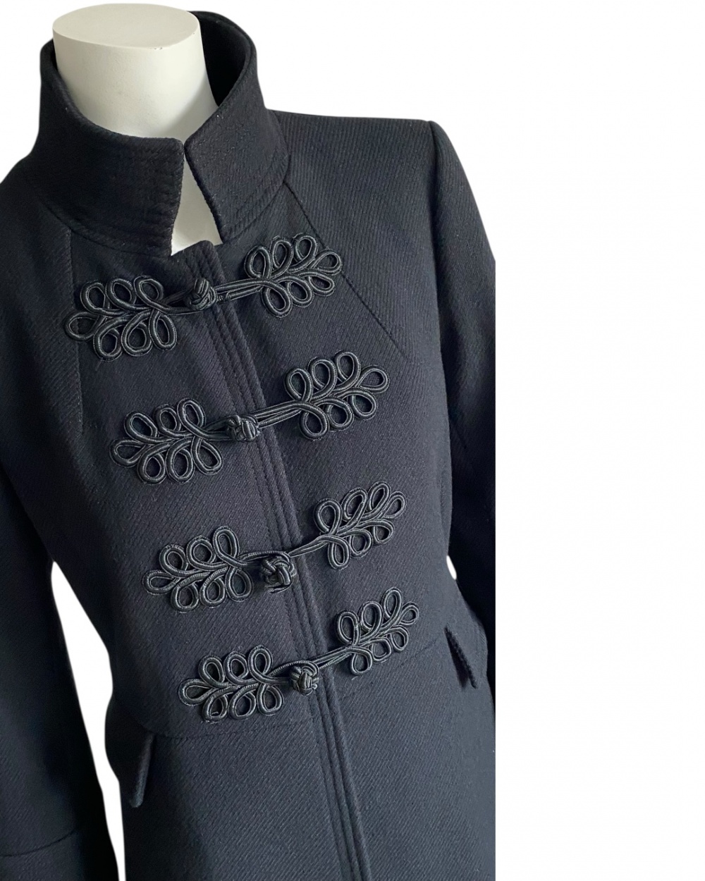 Шерстяное пальто Zara M