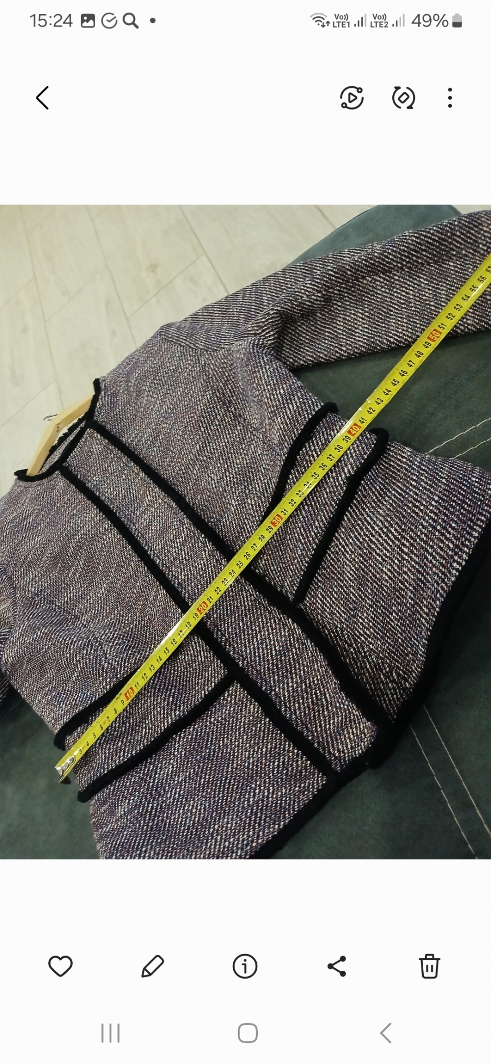 Пиджак Banana Republic р.6