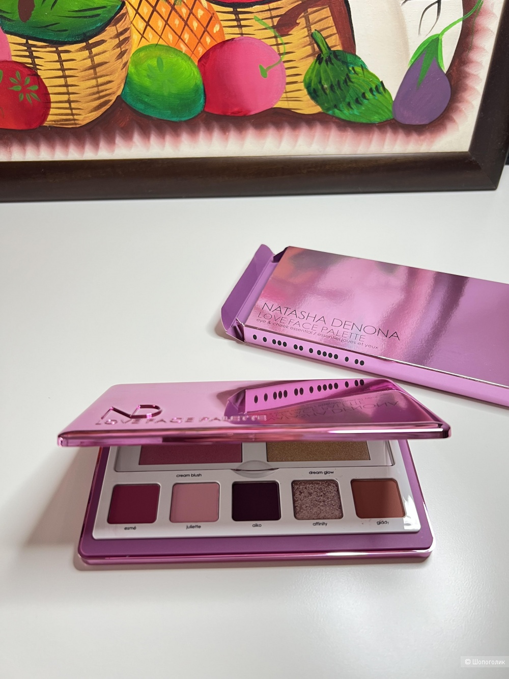 Палитра теней natasha denona love palette