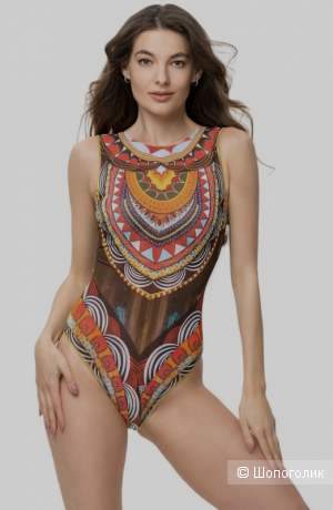 Умный слитный купальник  RodaSoleil Африка, L/50-52