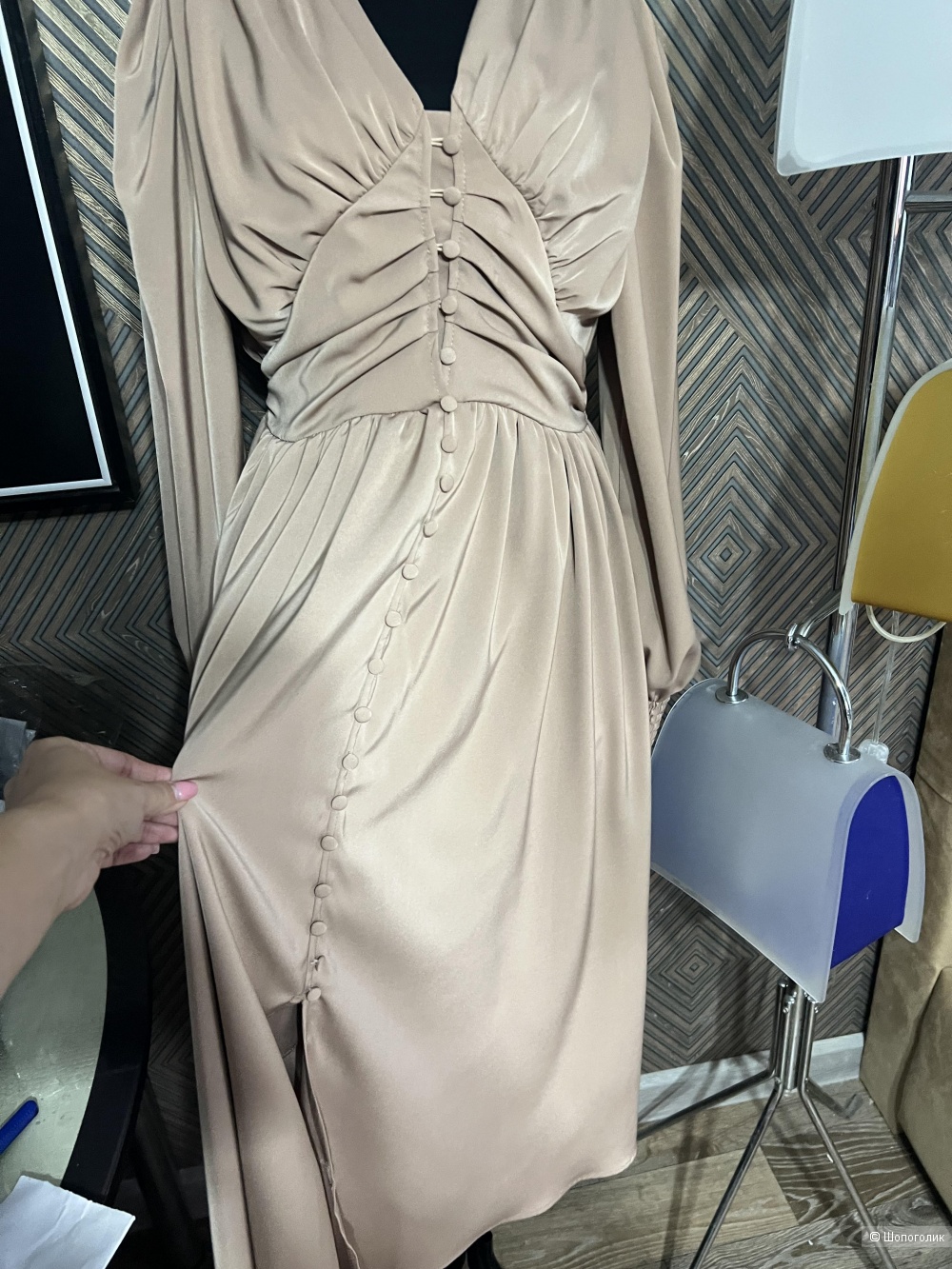 Дизайнерское платье р 46