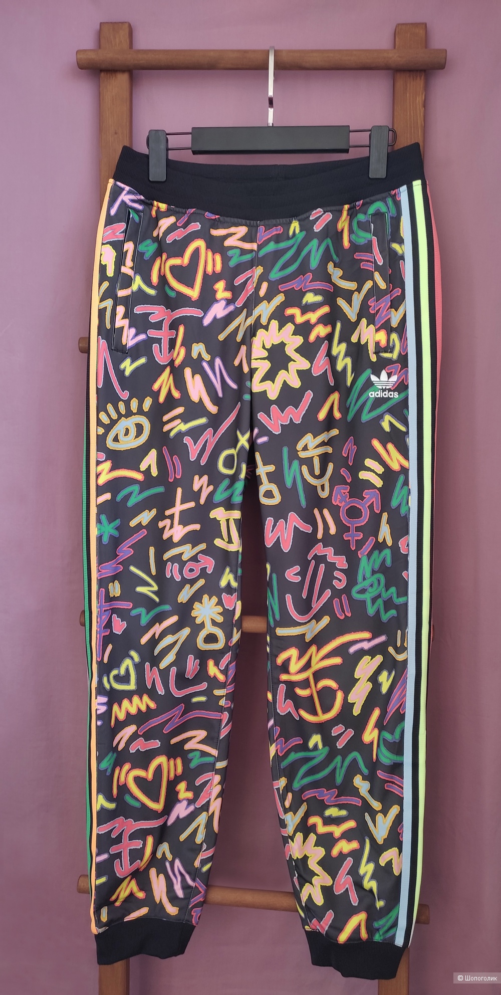 Adidas спортивные брюки, р-р S