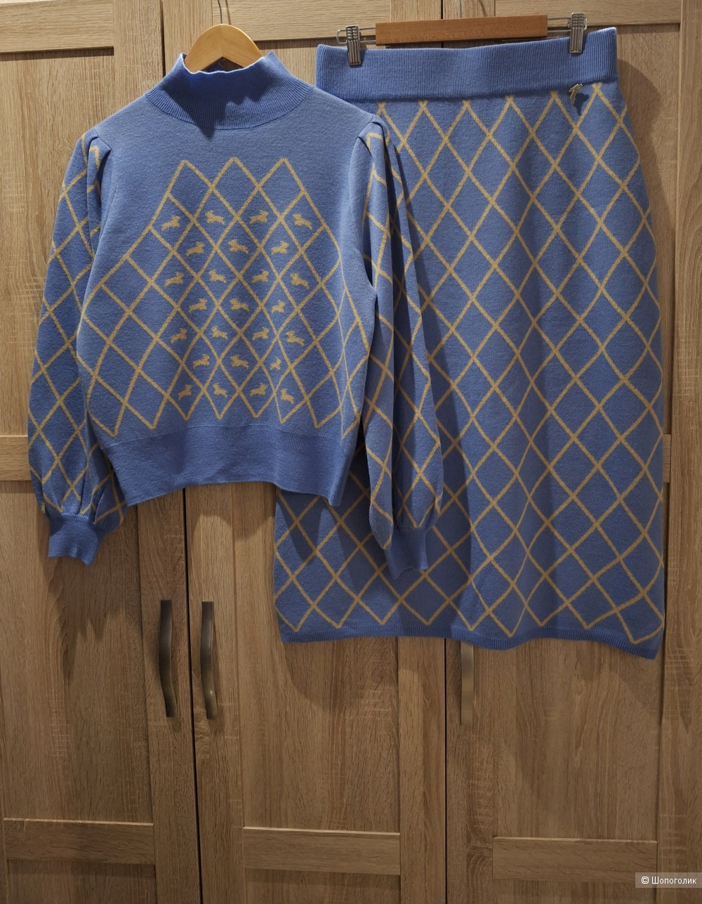 Шерстяной костюм Akhmadulina dreams/L