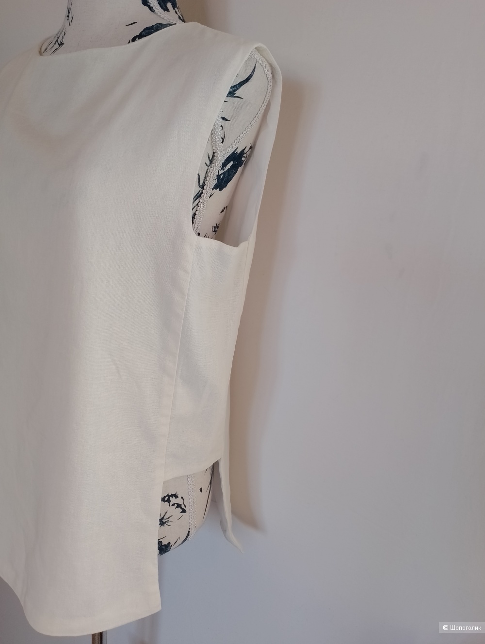 Топ Mere moskow натуральный лен, М