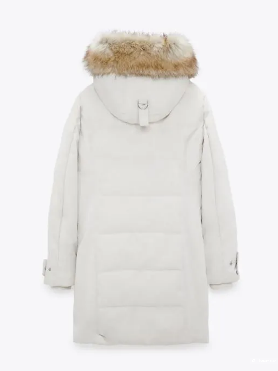 Стеганая парка Zara М