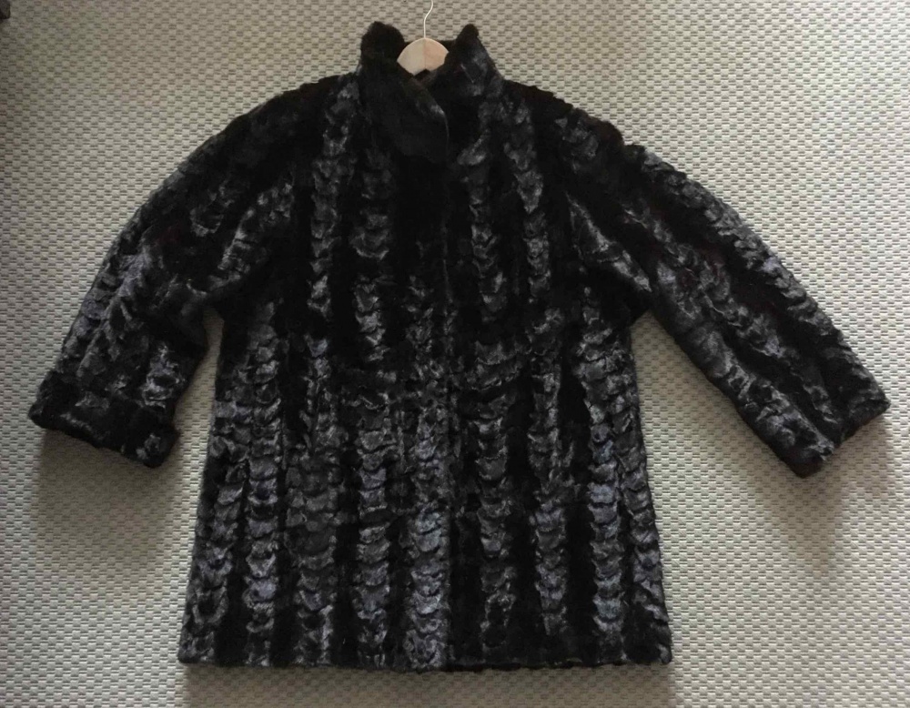 Полушубок норковый, без бренда, 54 размер