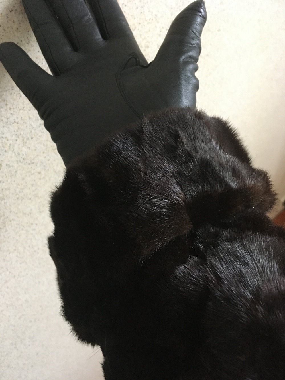 Полушубок норковый, без бренда, 54 размер