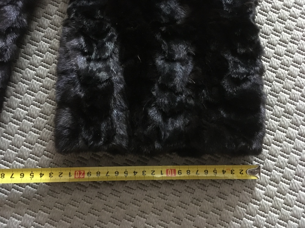 Полушубок норковый, без бренда, 54 размер