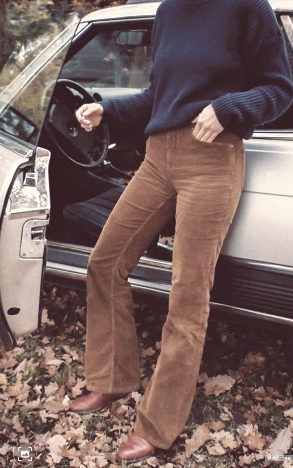 Вельветовые брюки Mango/44-46