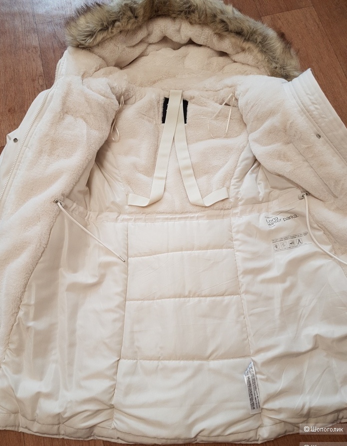 Стеганая парка Zara М