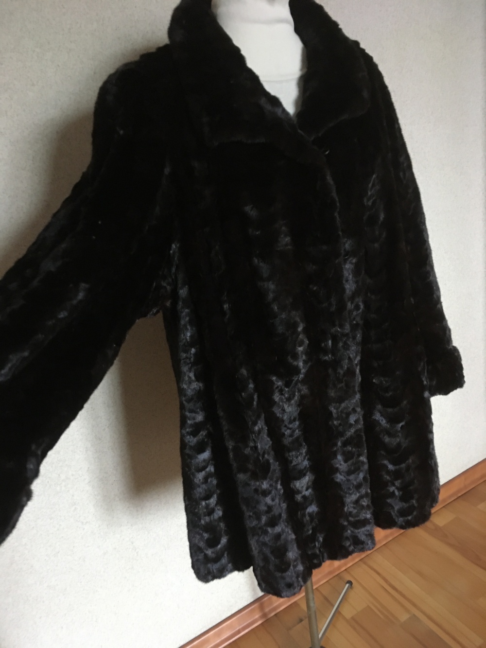 Полушубок норковый, без бренда, 54 размер