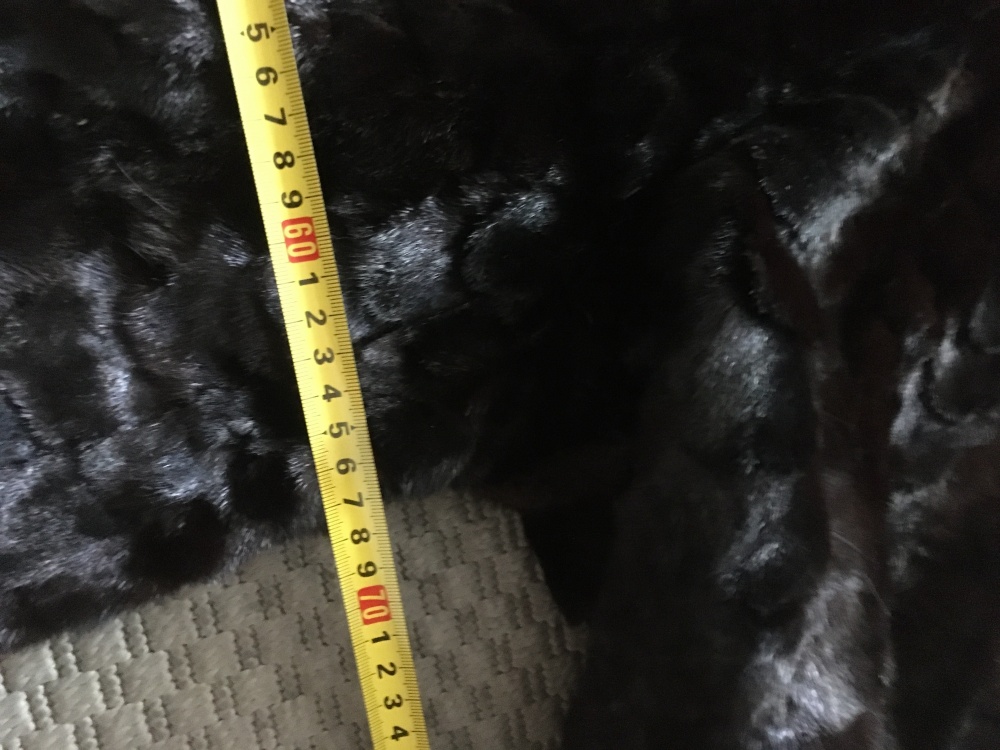 Полушубок норковый, без бренда, 54 размер