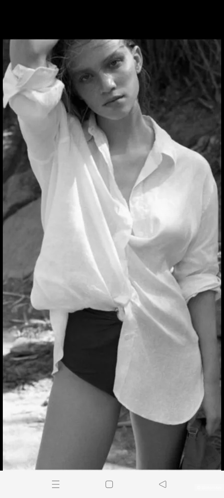 Zara рубашка женская размер S