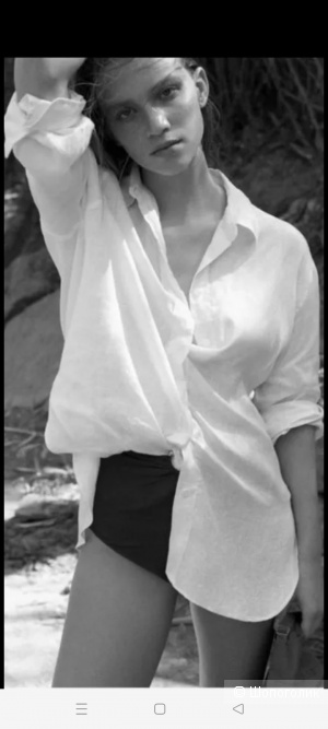 Zara рубашка женская размер S