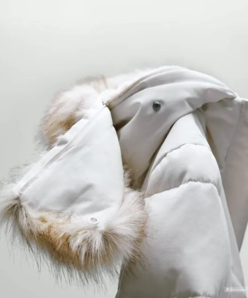 Стеганая парка Zara М