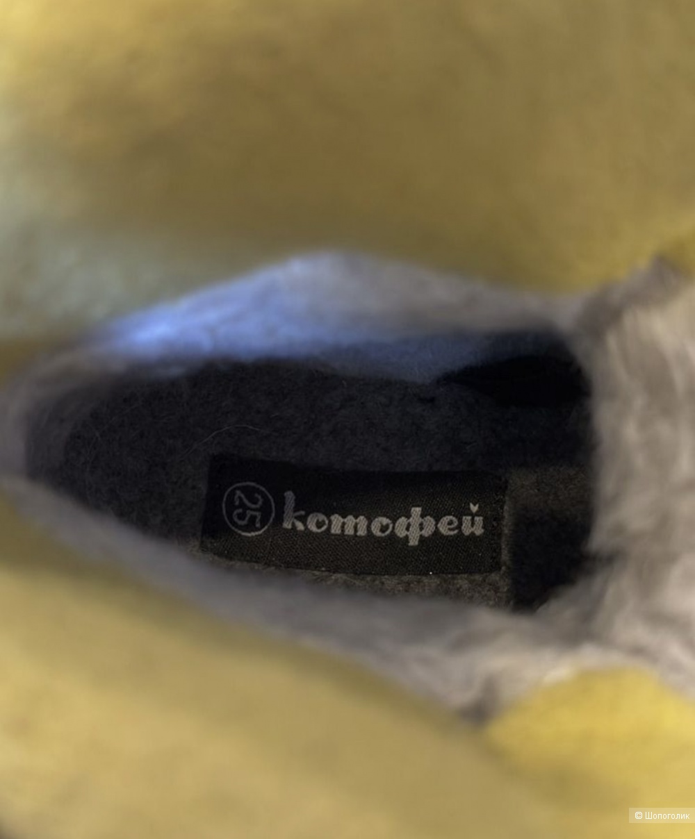 Ботинки Котофей маркировка 25