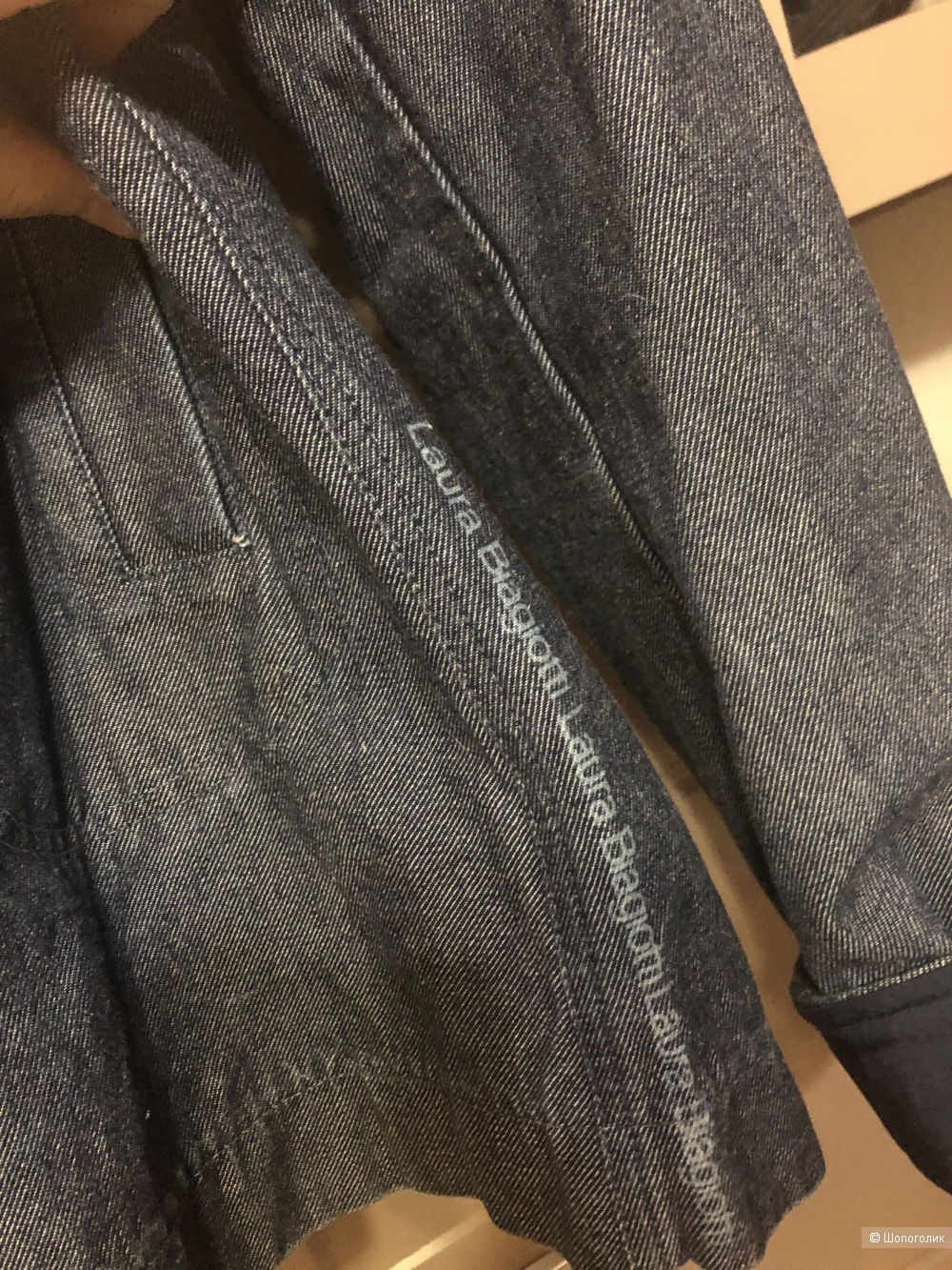 Джинсовая куртка-парка Laura Biagiotti, р-р 44-46