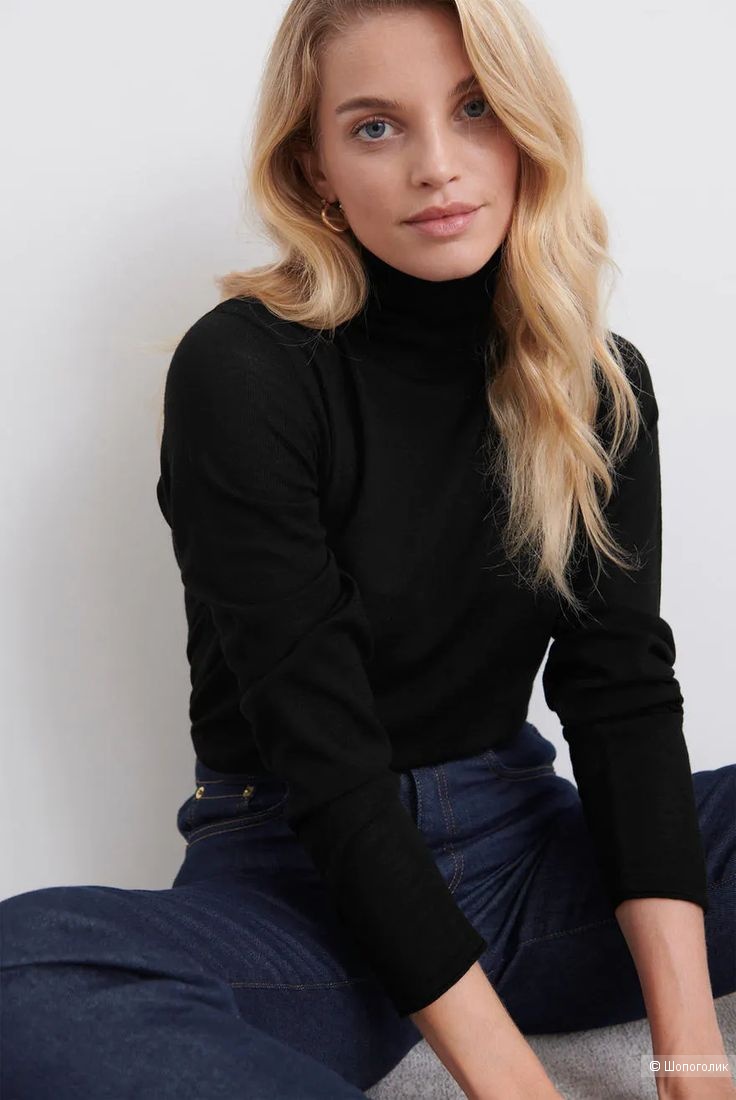 Шерстяная водолазка Benetton/M