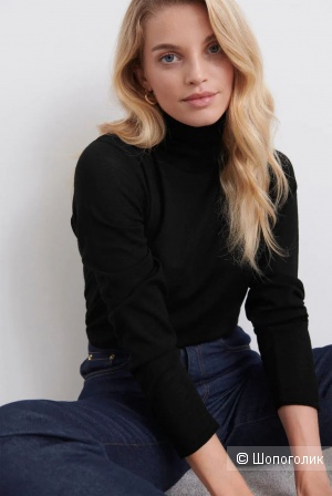 Шерстяная водолазка Benetton/M