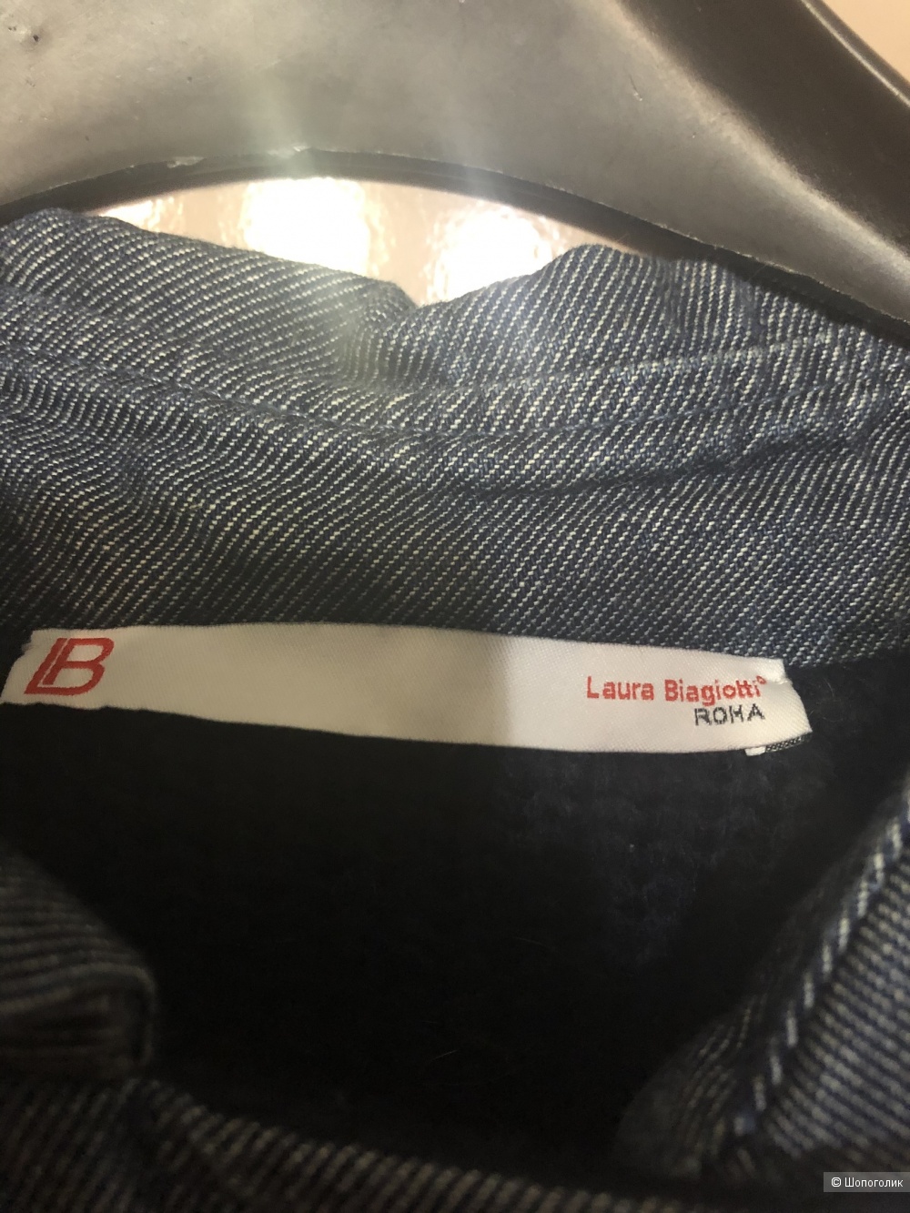 Джинсовая куртка-парка Laura Biagiotti, р-р 44-46