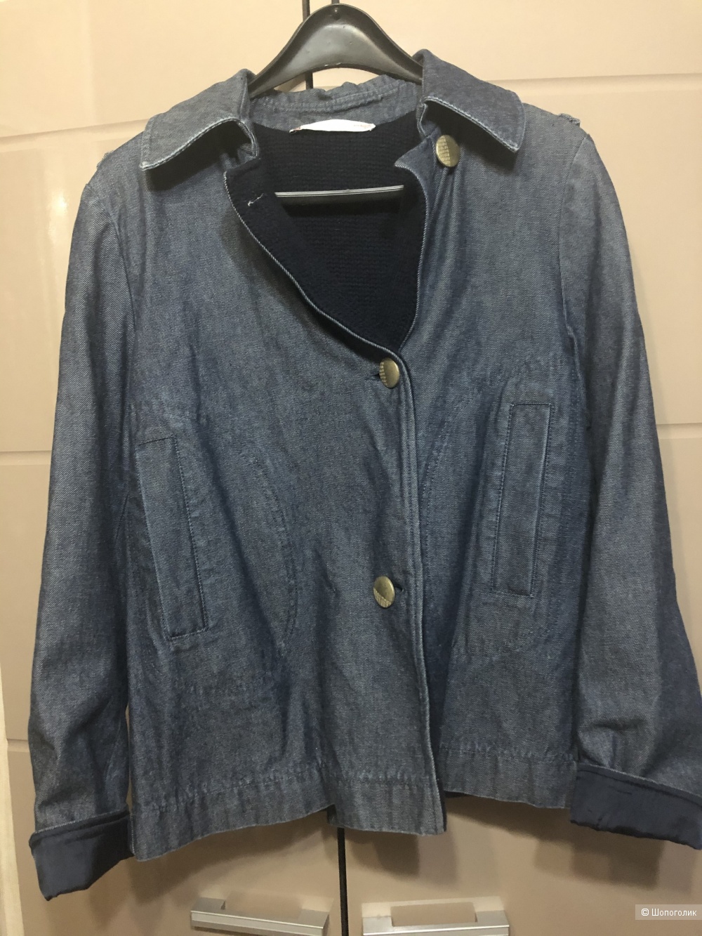 Джинсовая куртка-парка Laura Biagiotti, р-р 44-46