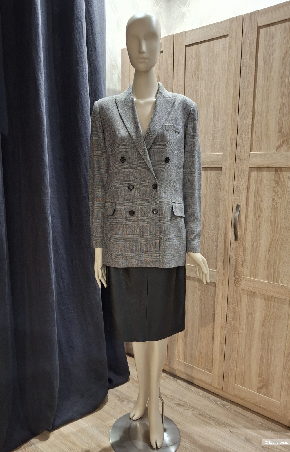 Кожаная юбка no name/44-46