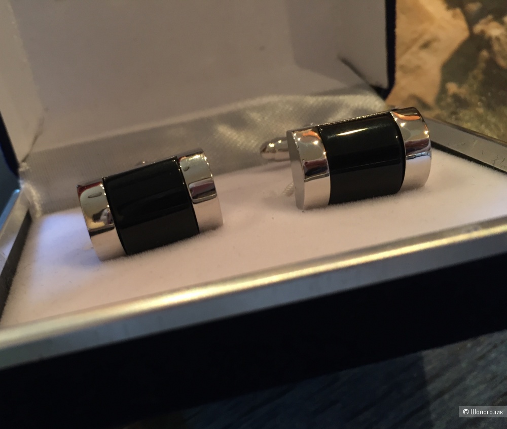 Запонки и зажим для галстука no name one size