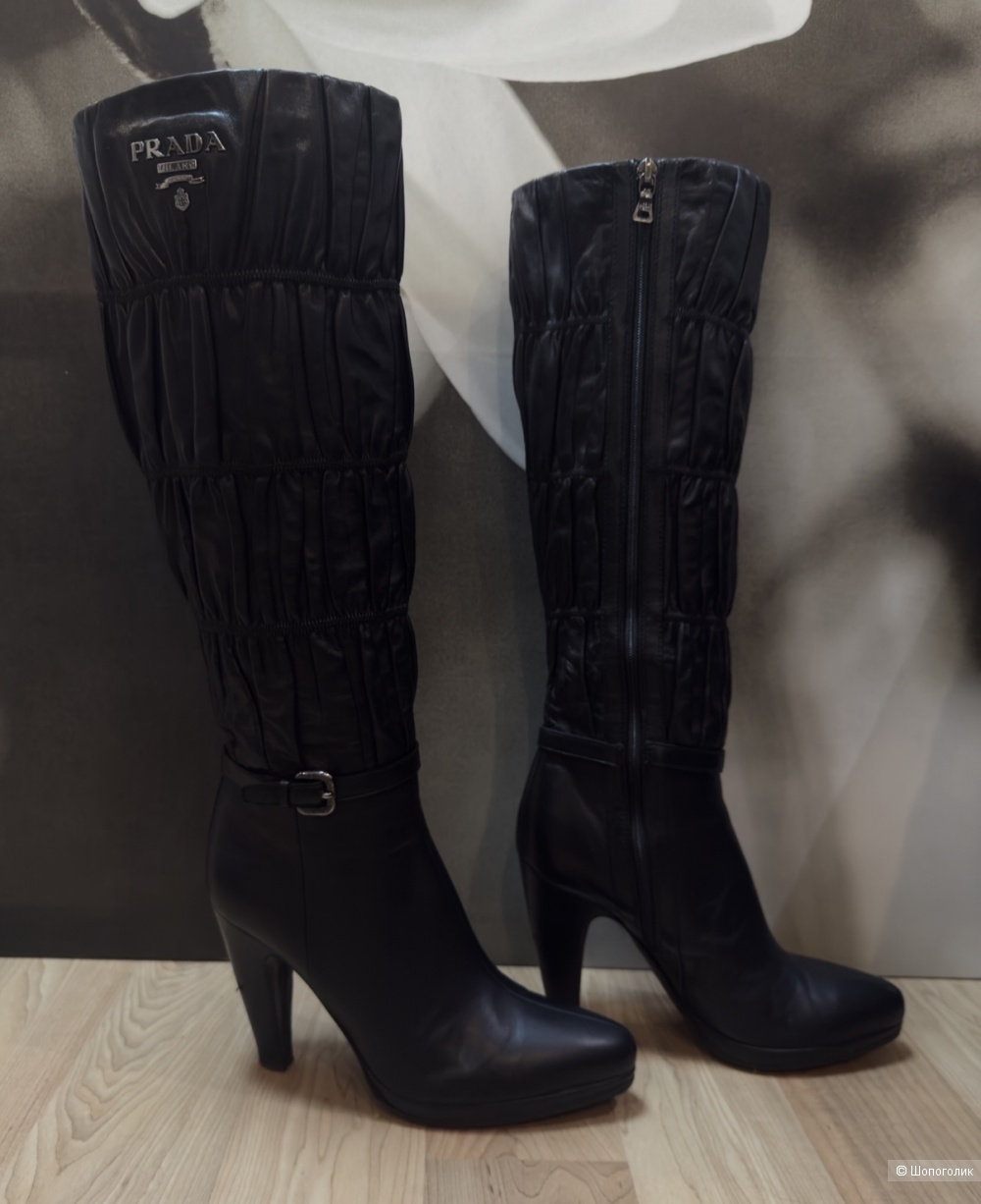 Сапоги Prada маркировка 37
