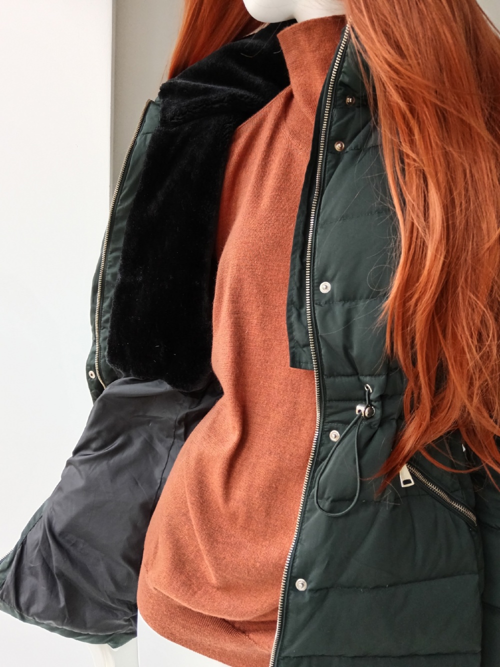 Пуховик Zara размер L