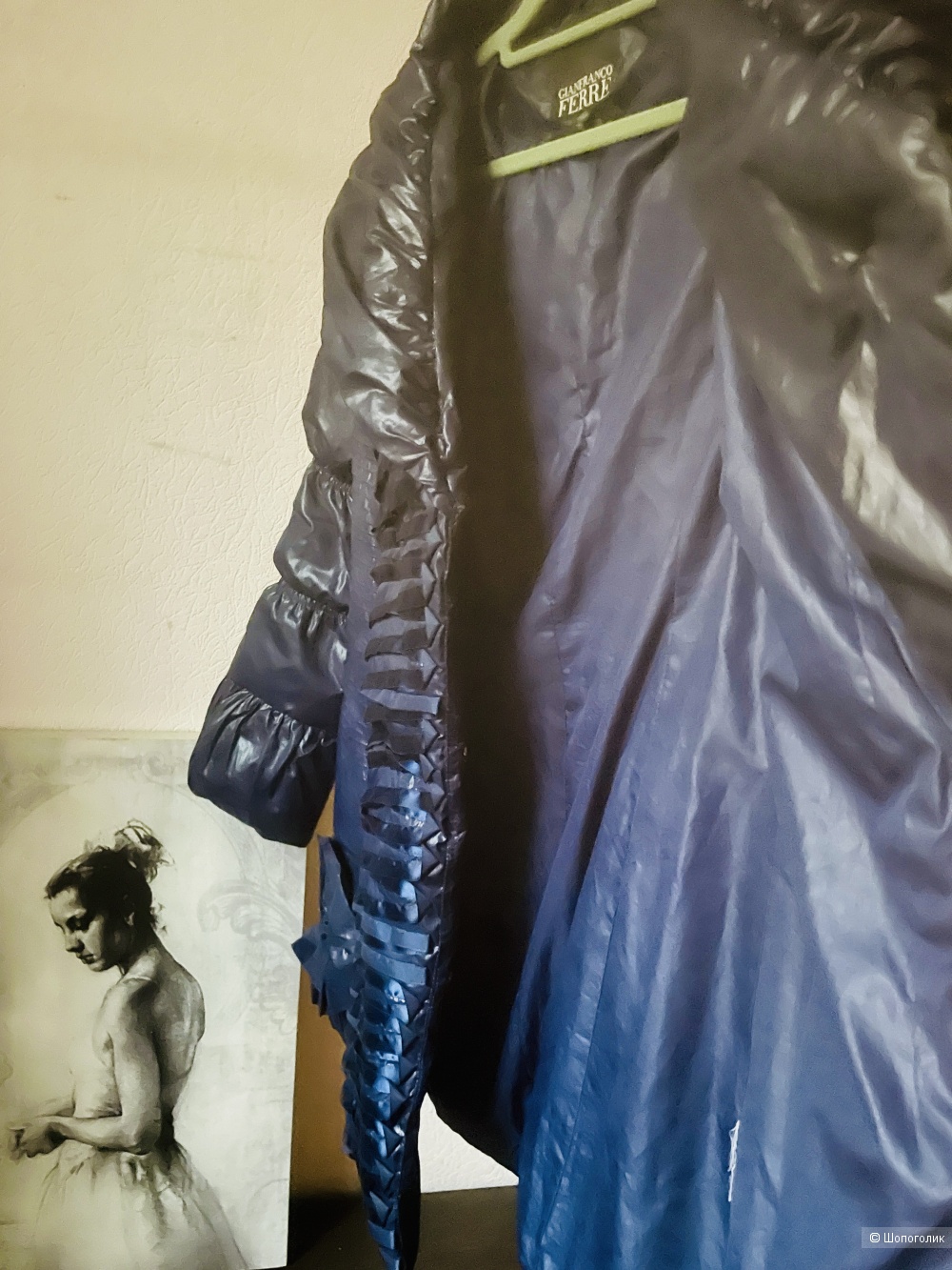 Пуховик Gianranco Ferre, размер 44-46