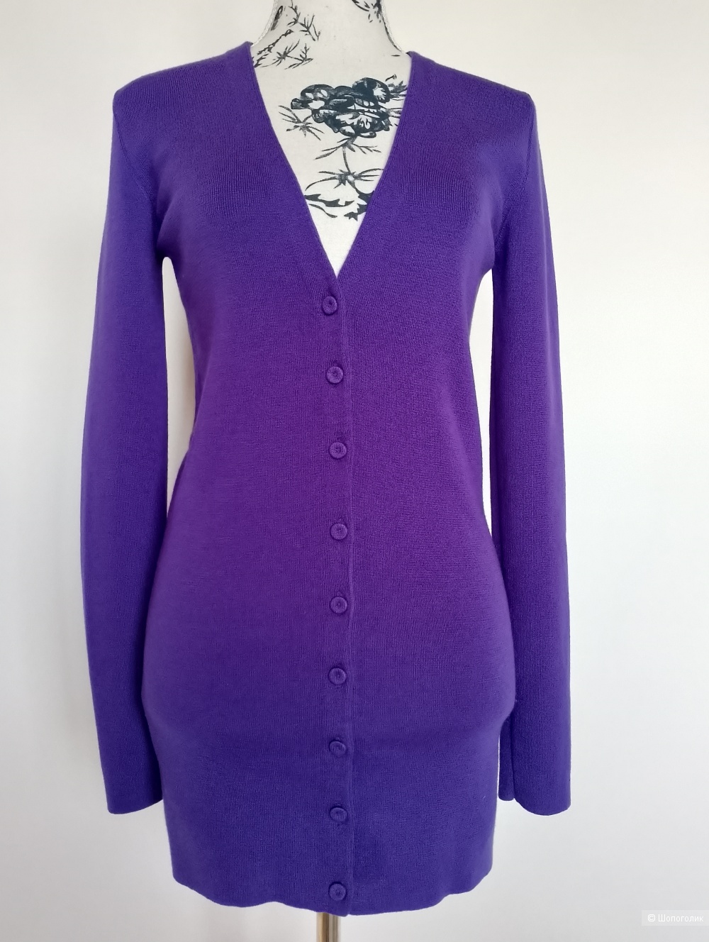 Кардиган Prada оригинал шерсть, Ит 44