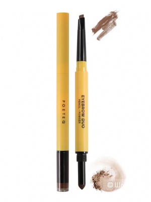 Карандаш + пудра для бровей POETEQ