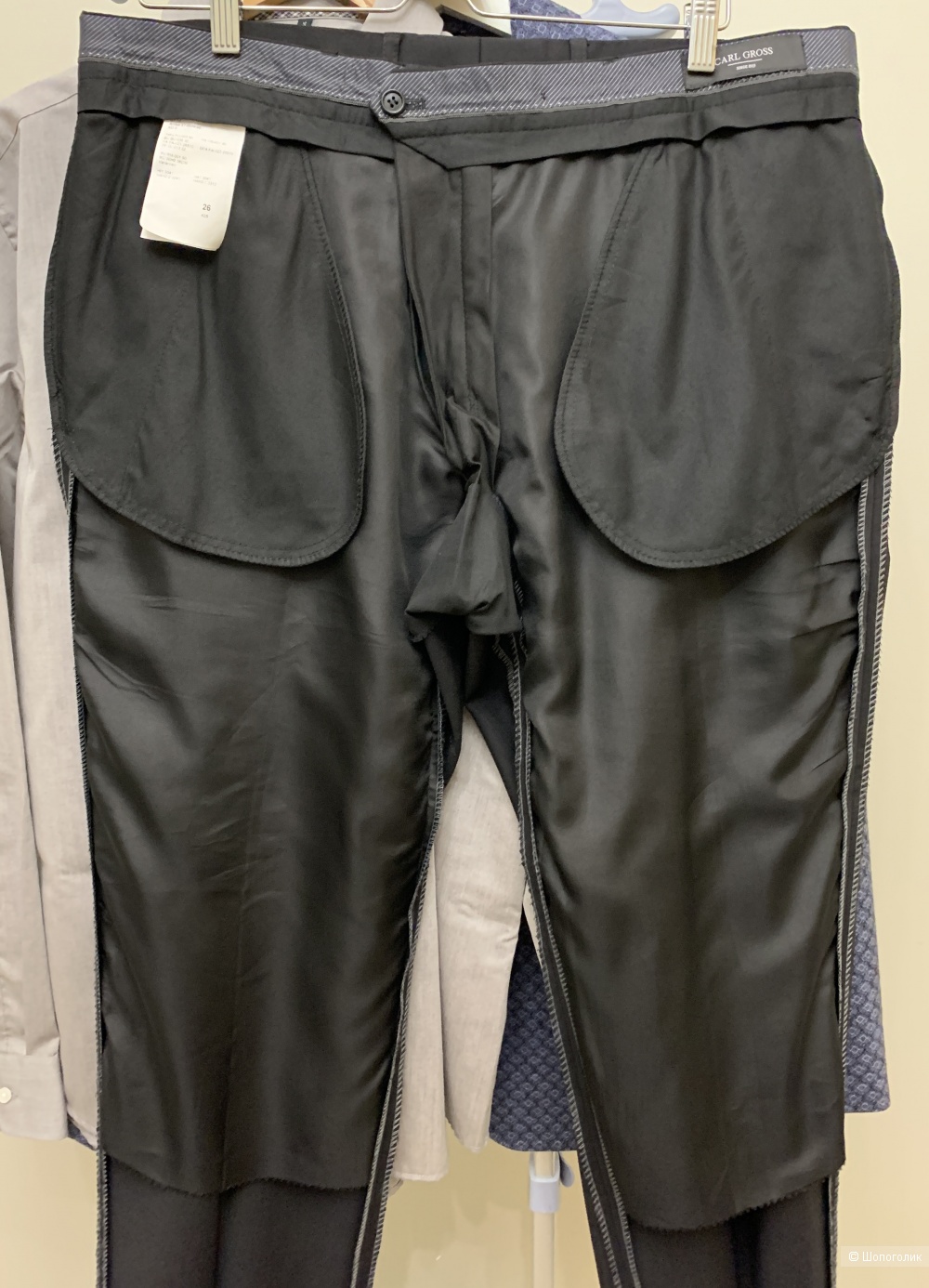 Шерстяные брюки Carl Gross р.54