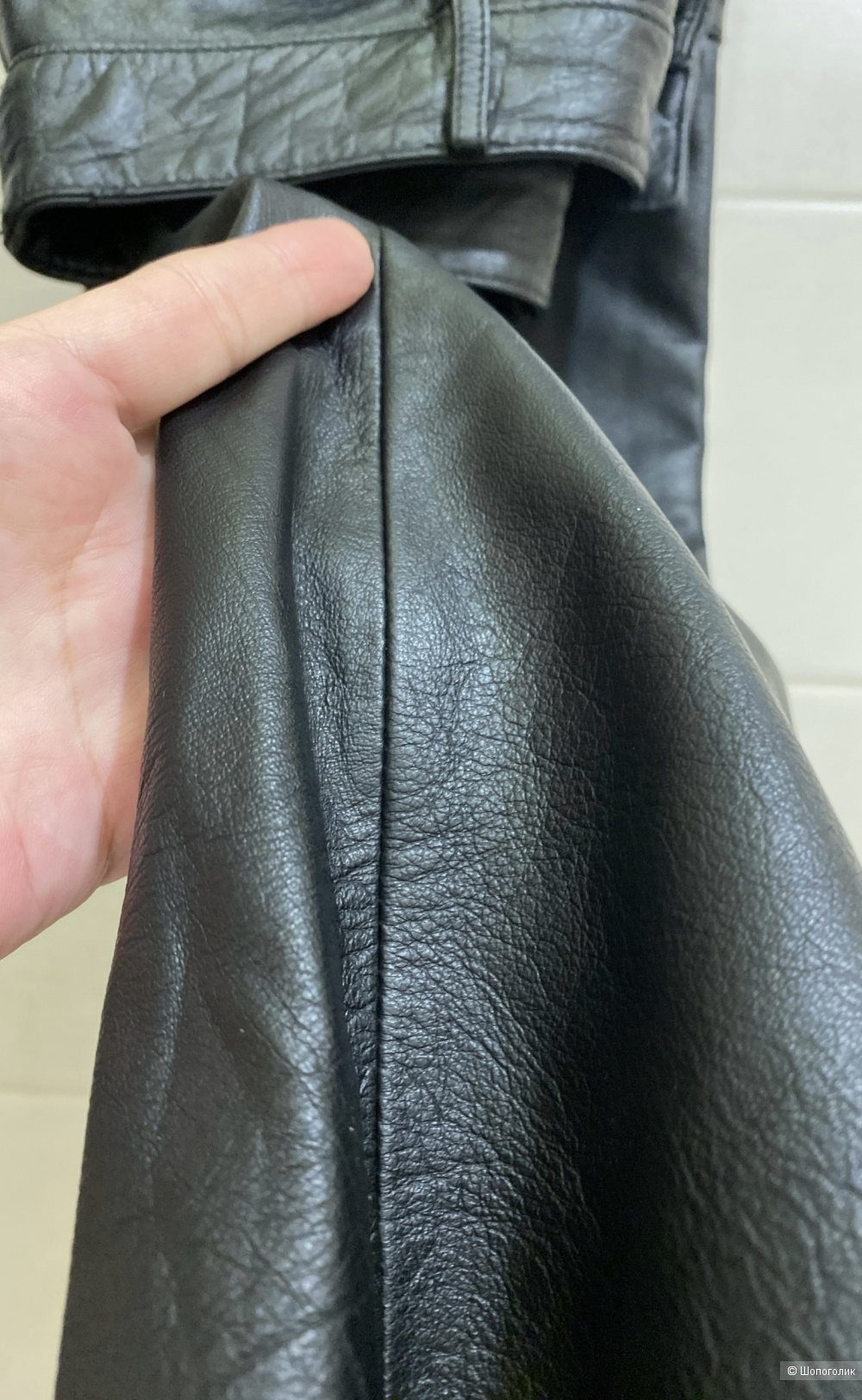 Брюки из натуральной кожи The trader Jeans Company. Размер фирм. 10.