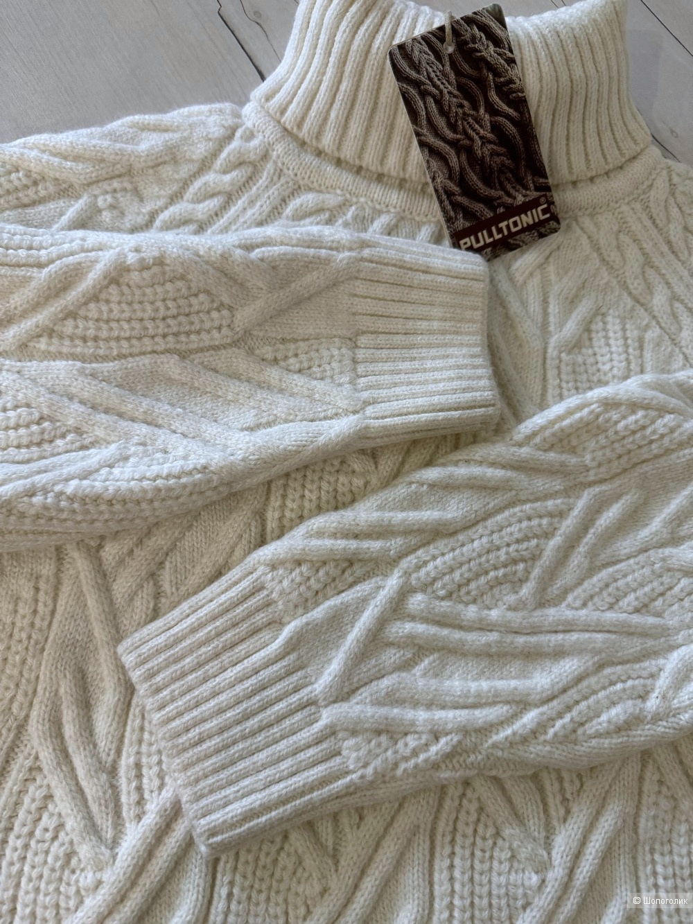 Свитер PULLTONIC, размер L (сядет от S до L).