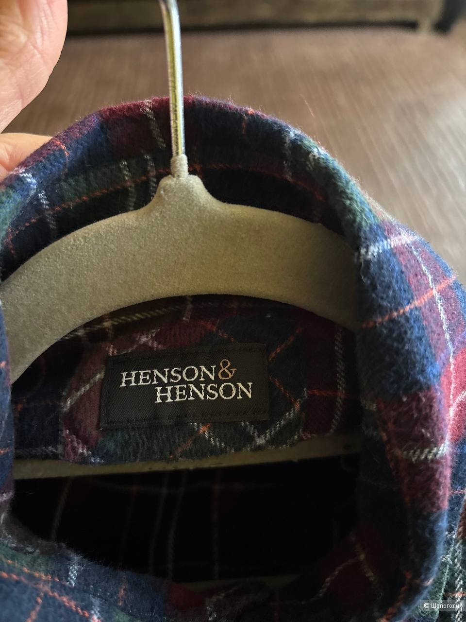 Рубашка из фланели Henson&Henson, р.48/50/52.