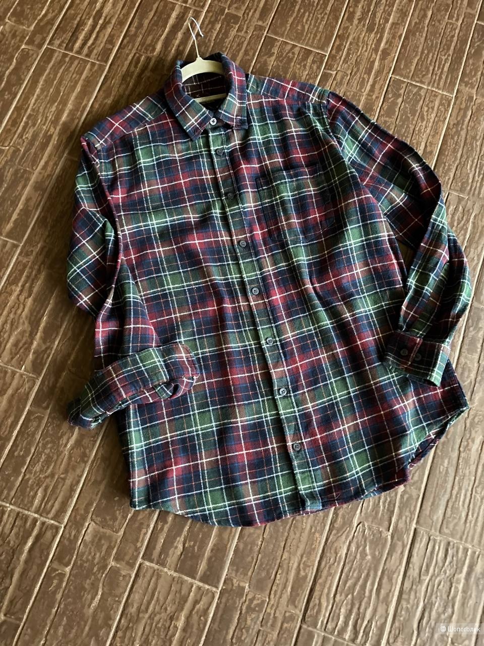 Рубашка из фланели Henson&Henson, р.48/50/52.