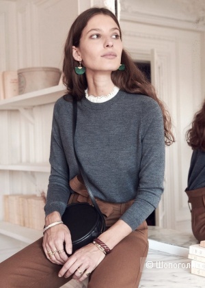 Шерстяной пуловер Zara/L