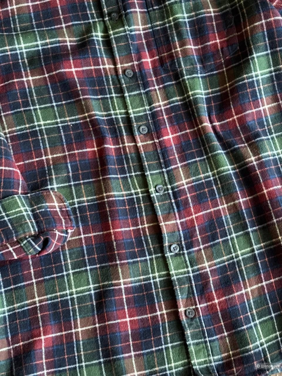 Рубашка из фланели Henson&Henson, р.48/50/52.