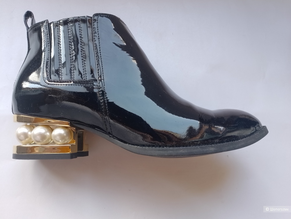 Ботильоны jeffrey campbell лаковые, 38,5