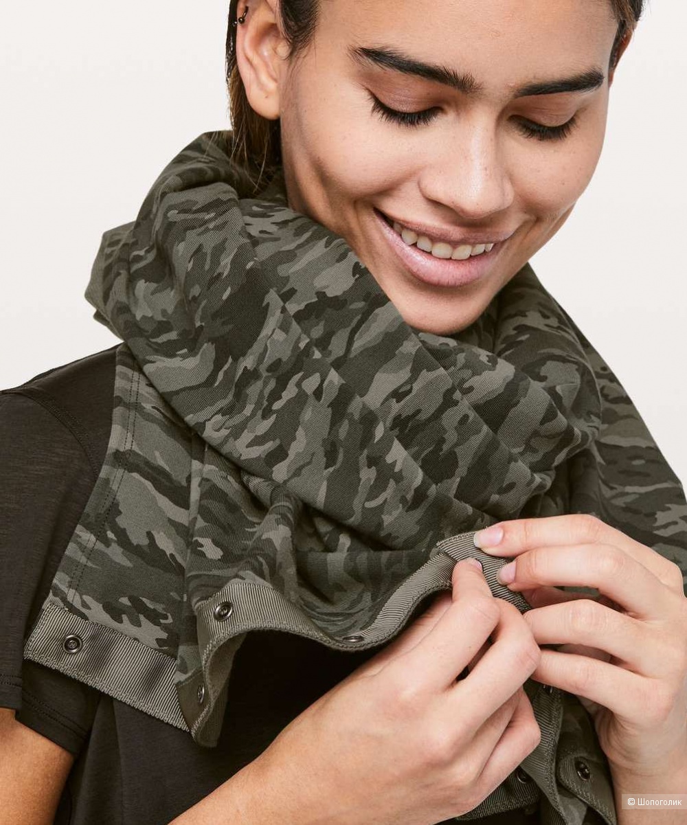 Шарф палантин на кнопках Lululemon