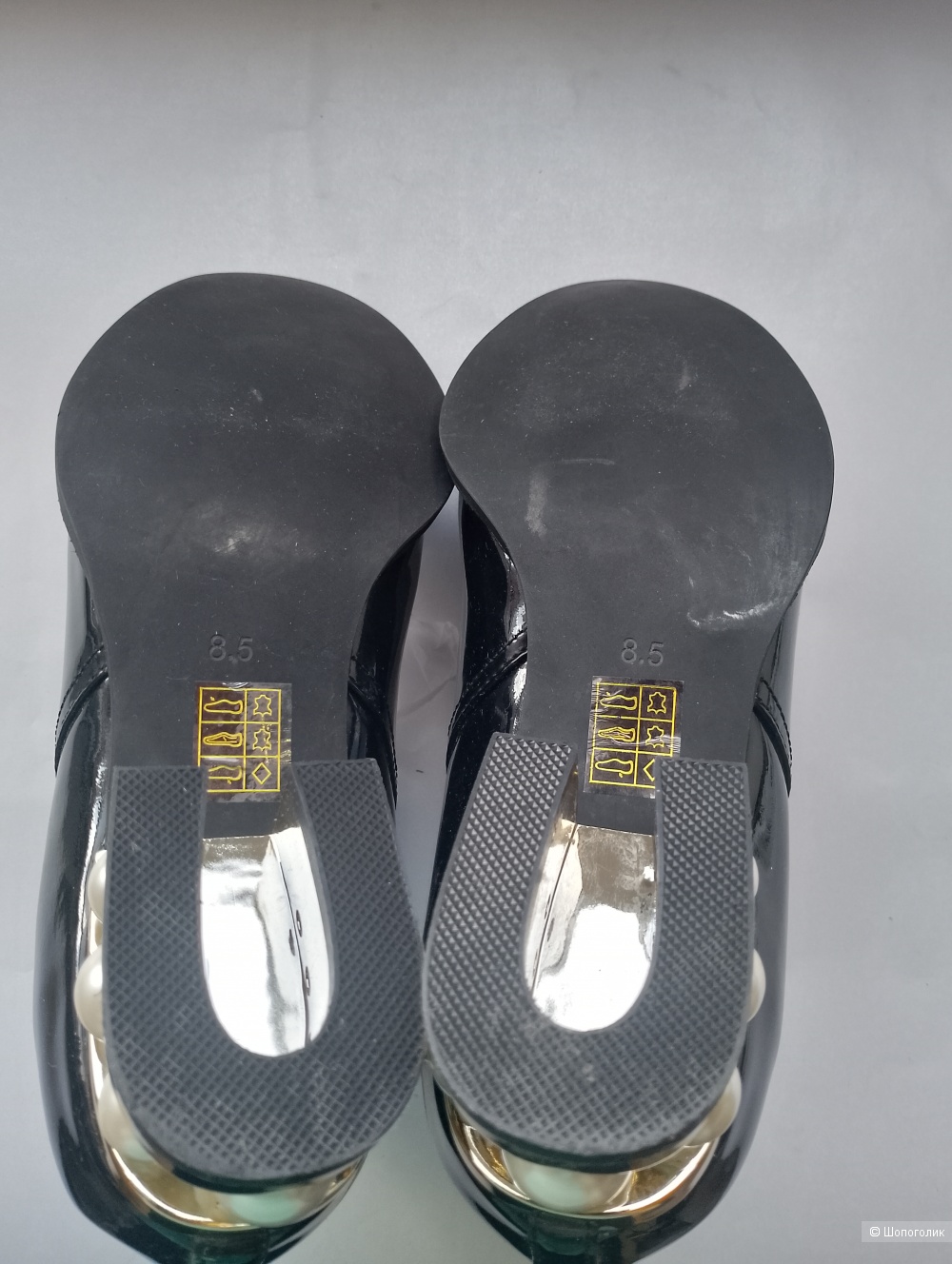 Ботильоны jeffrey campbell лаковые, 38,5