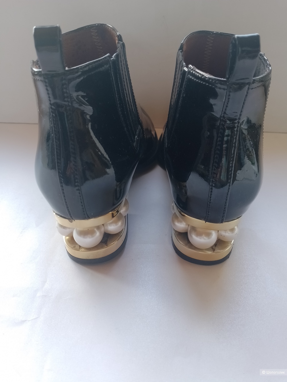 Ботильоны jeffrey campbell лаковые, 38,5