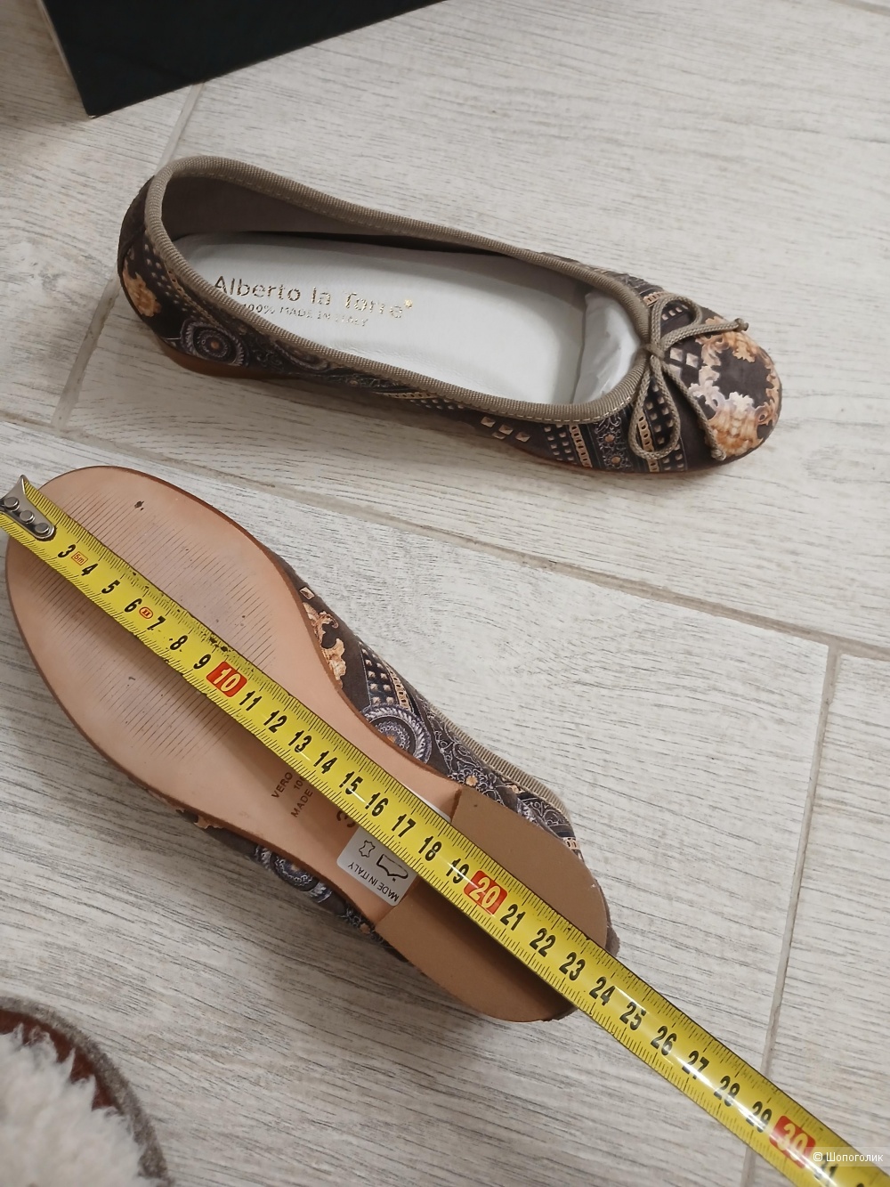 Балетки Alberto la Torre р.36