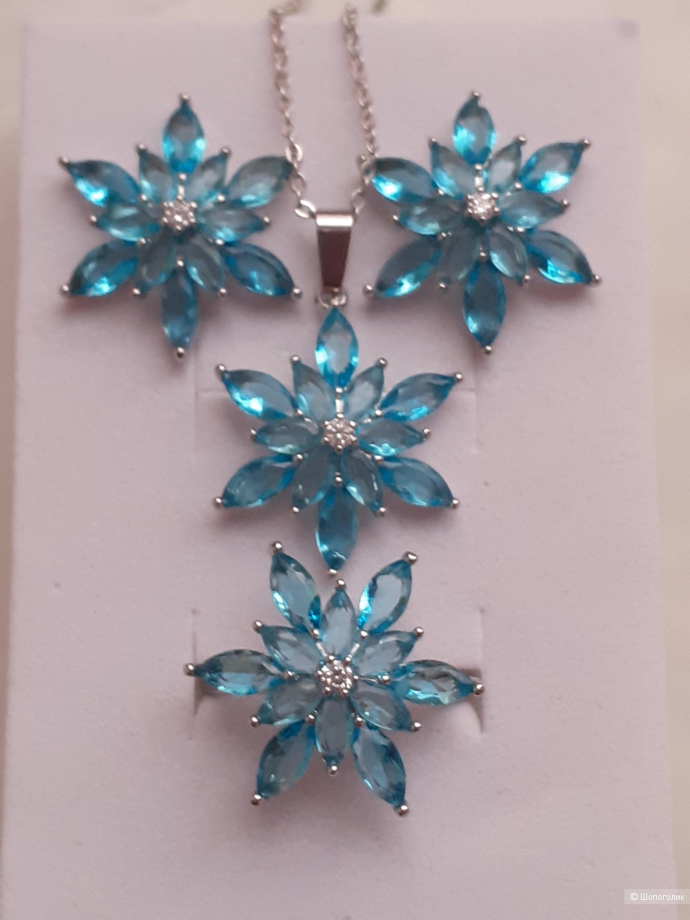 Комплект снежинки 3 предмета