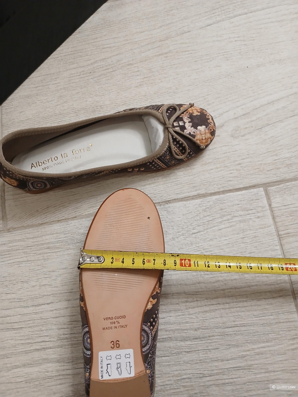 Балетки Alberto la Torre р.36
