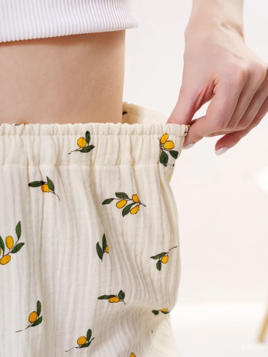 Брюки муслин Joy Sim размер 48 на M-XL