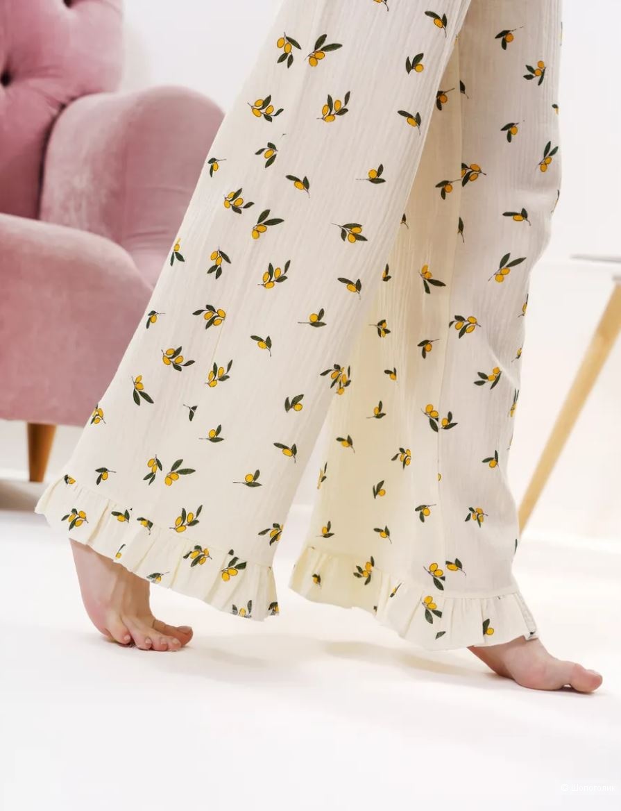 Брюки муслин Joy Sim размер 48 на M-XL